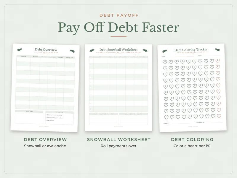 Budget Planner: debt