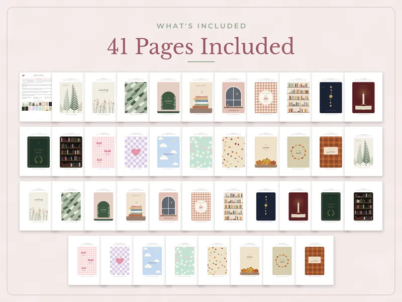 E-reader Case Inserts: what's included