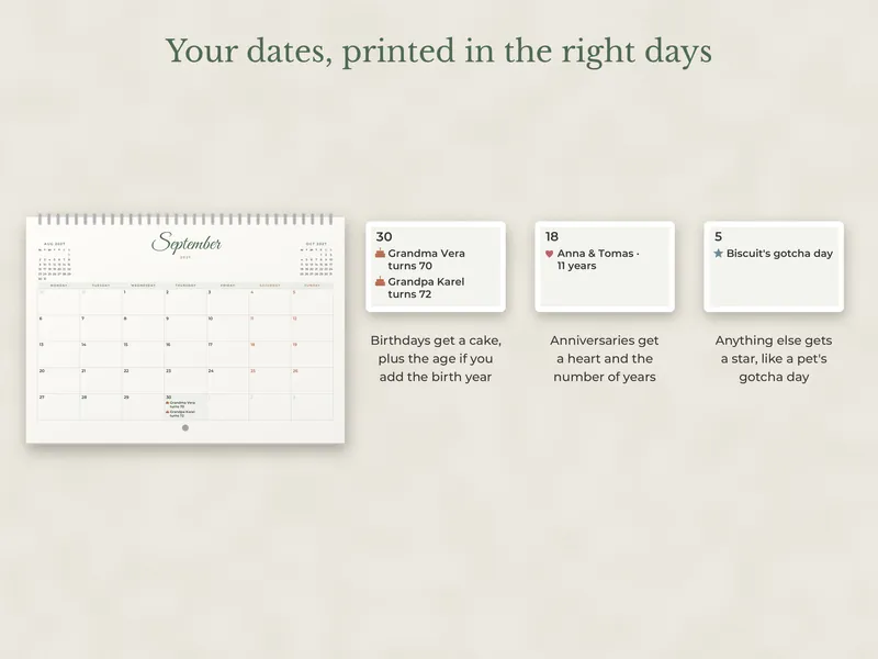 Personalized Family Calendar 2027: 03