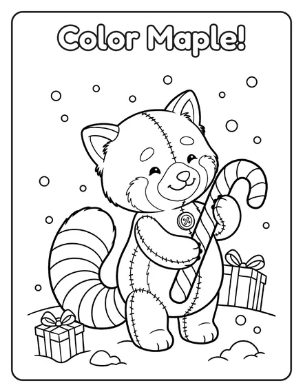 Free Christmas Coloring Pages for Toddlers: page 6