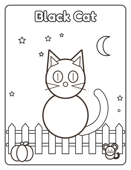 Free Halloween Coloring Pages for Toddlers: page 3
