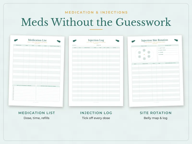 IVF Planner: meds