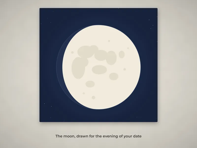 The Night We Met Moon Print: 04