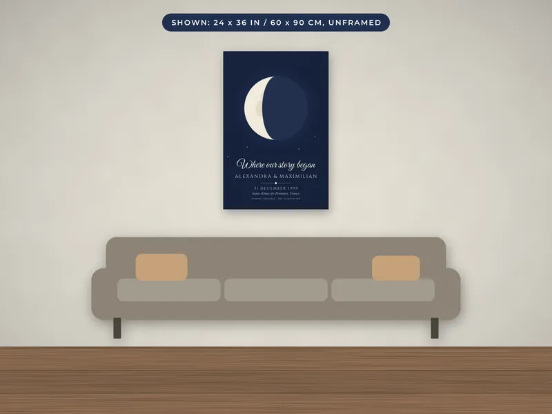 The Night We Met Moon Print: 05