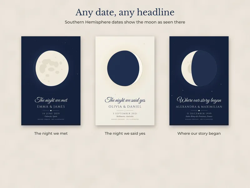 The Night We Met Moon Print: 07
