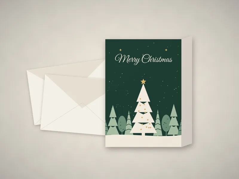 Personalized Christmas Cards: 01