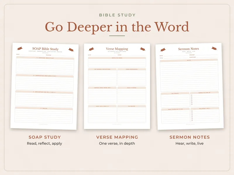 Prayer Journal: study