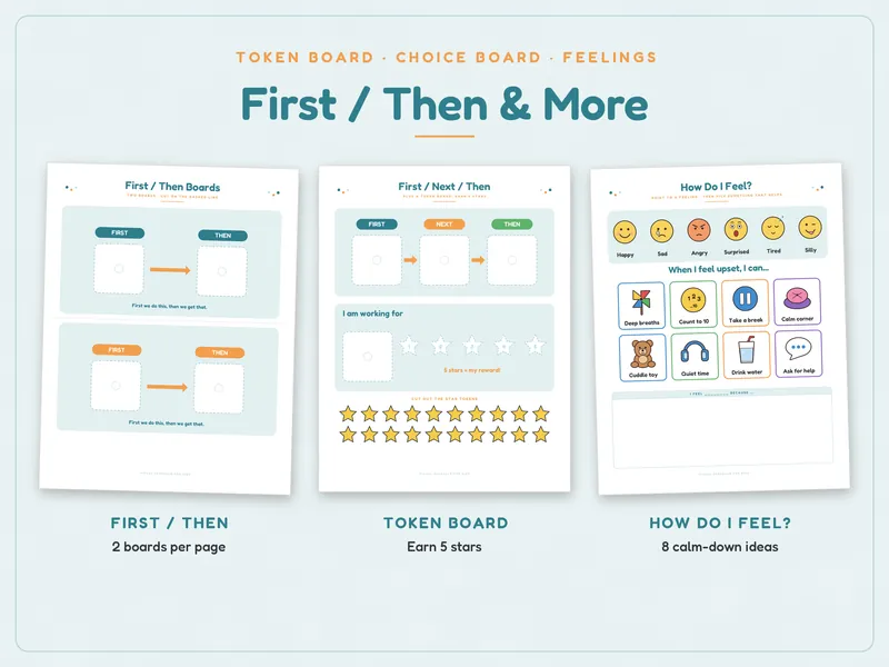 Visual Schedule for Kids: tools